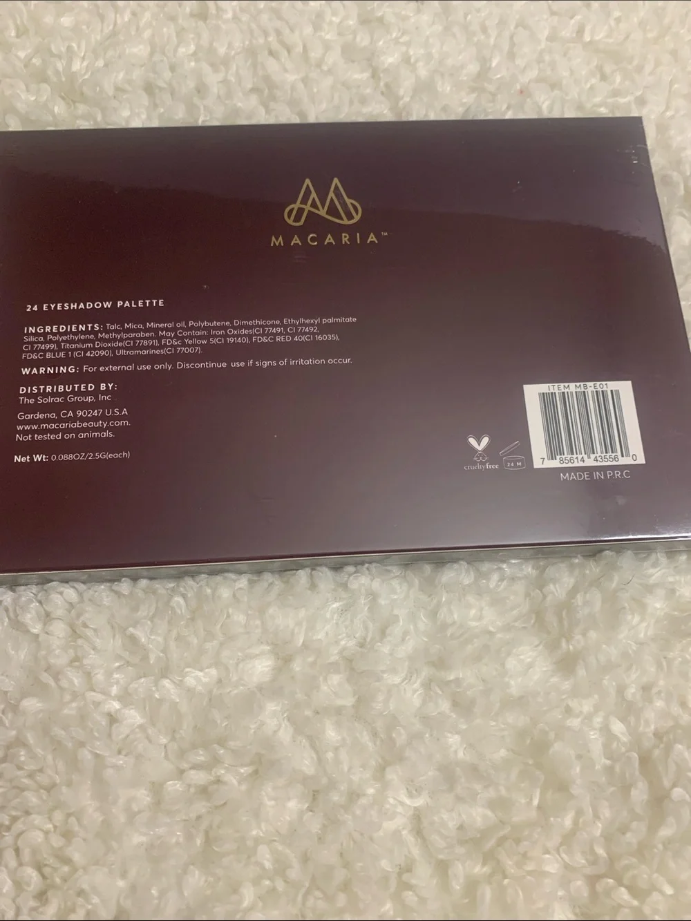 Siempre Viva Macaria & Bordado Macaria Palettes - Black & White Packaging